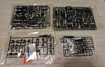 오버 플래그 1/100 미조립 러너 부품 일식