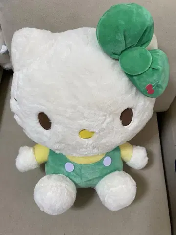 헬로키티 크림 소다 인형 봉제 인형