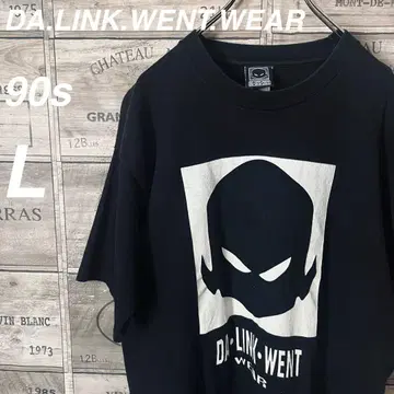DA.LINK.WENT WEAR 90s 티셔츠 L 블랙 힙합