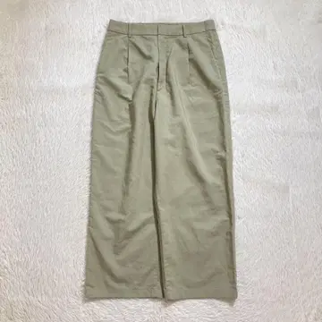 미사용에 가까운 UNIQLO 유니클로 와이드 팬츠 린넨 혼방 빅 사이즈