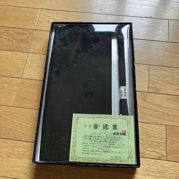 블랙 꽃무늬 오비 장식 천, 허리띠 설명서 포함