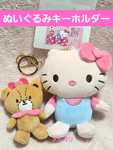 산리오 헬로키티 타이니 참 봉제 인형 참