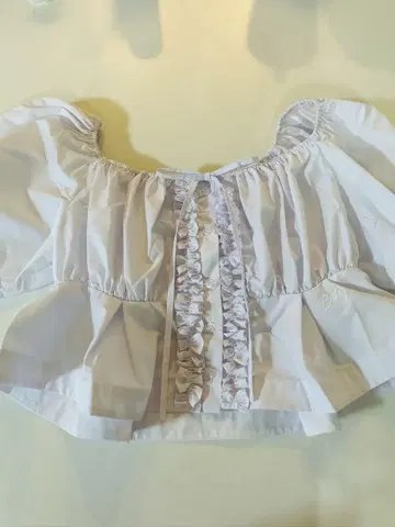 1개 익일 배송 Bibiy CYNTHIA CROPPED BLOUSE