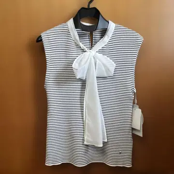 CELFORD 스트라이프 슬리브리스 M 시착만 한 상품