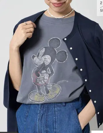 새상품 이에나 R JUBILEE/DISNEY 미키마우스 티셔츠