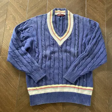 CHAPS by RALPH LAUREN 칠덴 스웨터 면 100%