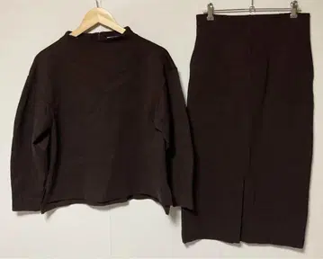 le.coeur blanc 다크 브라운 셋업