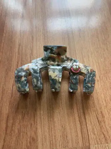 카모플라주 패턴 헤어 클립