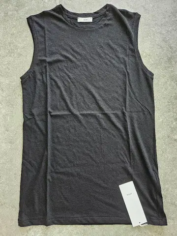 새상품 에이트 슬리브리스 블랙 ATON 60/- FRESCA 2