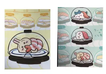 치이카와 (먼작귀) 쿠라스시 클리어 파일 토끼