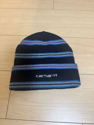 carhartt 스트라이프 니트 모자