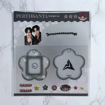 PerthSanta DIY STICKER KEYCHARM