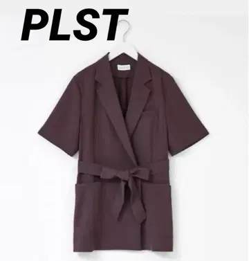 PLST 플라스테 트리아세 블렌드 숏 슬리브 자켓