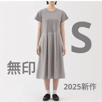 MUJI 2025 신냉감 반팔 원피스 S