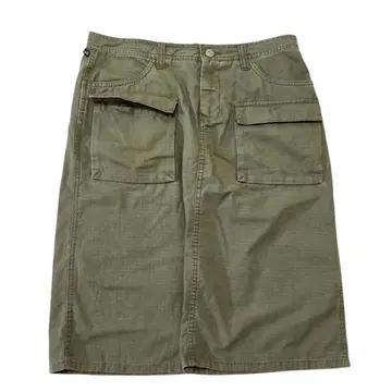 Polo Jeans 랄프 로렌 카키 밀리터리 스커트 (8)