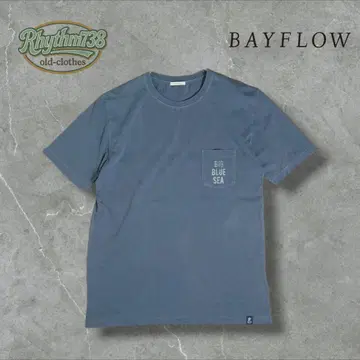 BAYFLOW BIG BLUE SEA 프린트 포켓 티셔츠(No.174)