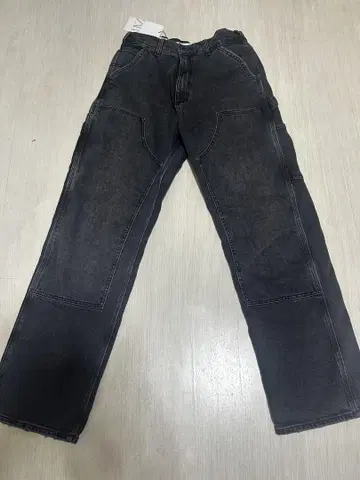 ZARA 블랙 데님 팬츠 사이즈 36 택 포함 새상품 29인치