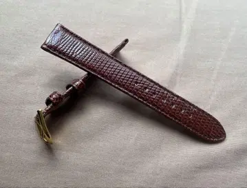 미사용 새상품 가죽 벨트 리자드 17mm