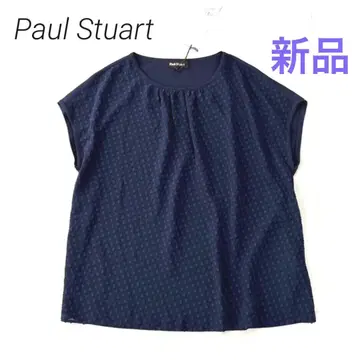 Paul Stuart 새상품 쿨 레이온 풀오버 23SS 세탁 가능