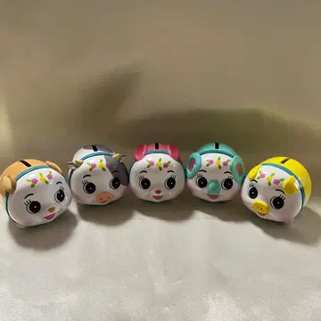 돼지 저금통과 그 친구들 2 5종 세트