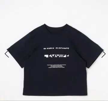 레킵 하프 로고 프린트 티셔츠 38