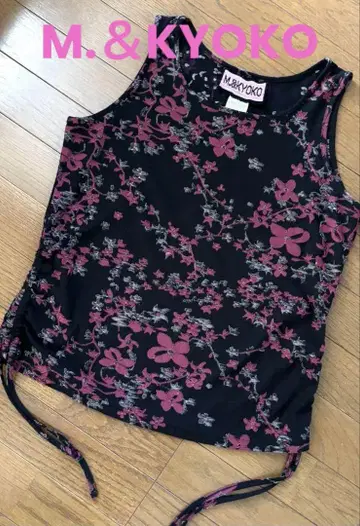 M.&KYOKO 코튼 탱크탑
