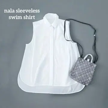 나라 nala 슬리브리스 수영 셔츠 슬리브리스 셔츠