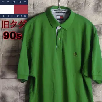 타미힐피거 구형 택 피케 셔츠 90년대 VINTAGE TS-14