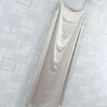 스나이델 snidel 새틴 원피스 롱 원피스 캐미 원피스