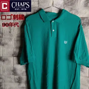 RALPH LAUREN CHAPS 라인 피케 셔츠 로고 자수 TS-344