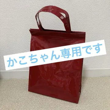 키타무라 빨간색 토트백