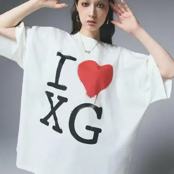 X-girl 티셔츠
