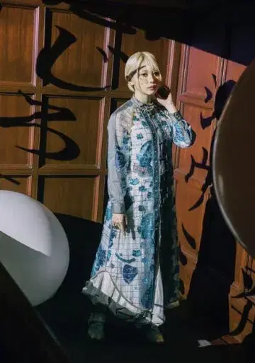 무지()에 도달하는 레이스 셔츠/레이스 롱 셔츠