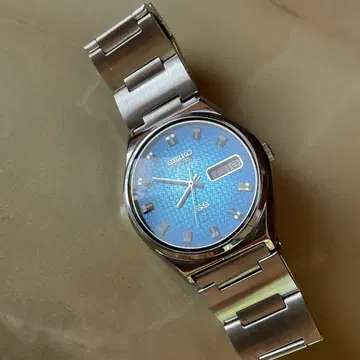세이코 ACTUS SS 21JEWELS 하운드투스 체크 다이얼