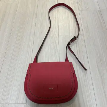 훌라 숄더백 레드