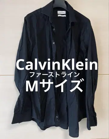 Calvin Klein 캘빈클라인 긴팔 셔츠 M 사이즈 블랙