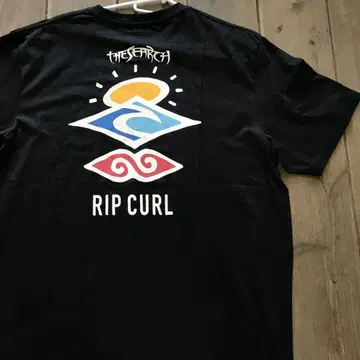 RIP CURL 립 컬 그래픽 티셔츠 블랙