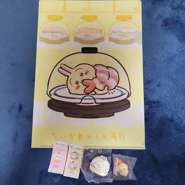 치이카와 쿠라스시 토끼 피규어 마그넷 시트