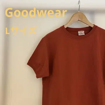 굿웨어 반팔 T셔츠 소매 리브 밑단 리브 미국제 두꺼운 원단