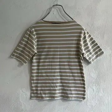새상품급 SAINT JAMES PIRIAC 피리아크 베이지 보더