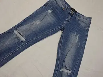 RADY 오니비캬쿠 히자파카 스키니 데님 23 허리 약 69cm
