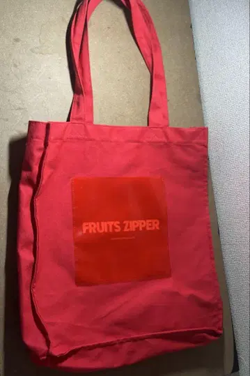 FRUITS ZIPPER 츠키아시 아메 OSHI API 토트백