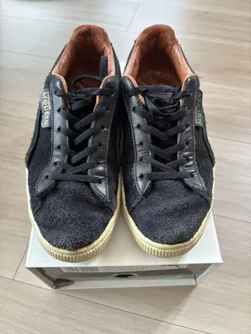 AlEXANDERMcQueen PUMA 블랙 스니커즈 24cm