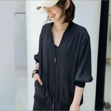 Vintage 새틴 MA-1 블루종