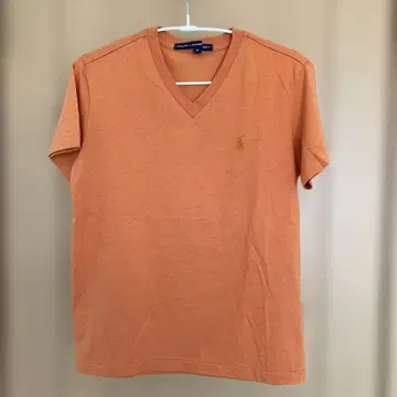 RALPH LAUREN SPORT 여성용 오렌지 티셔츠 M 사이즈