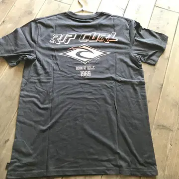 RIP CURL 립 컬 다크 그레이 티셔츠 1969년