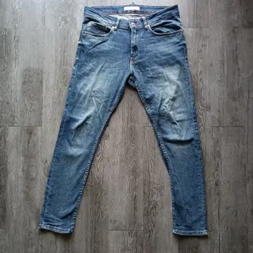ZARA 스키니 데님 다크 블루 남성용