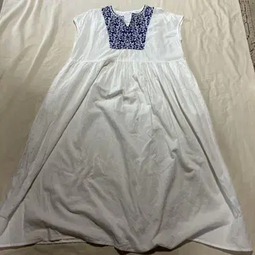 CRAFT STANDARD BOUTIQUE 꽃무늬 인도 면 원피스
