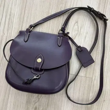 [레어] Dooney&Bourke 숄더백 가죽 퍼플 USA제
