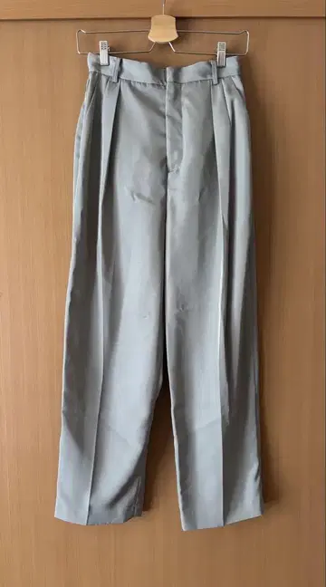THROW by SLY 턱 팬츠 그레이 size1
